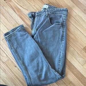 Abercrombie & Fitch Gray Curve Love High Waist Skinny Jeans - 27 short